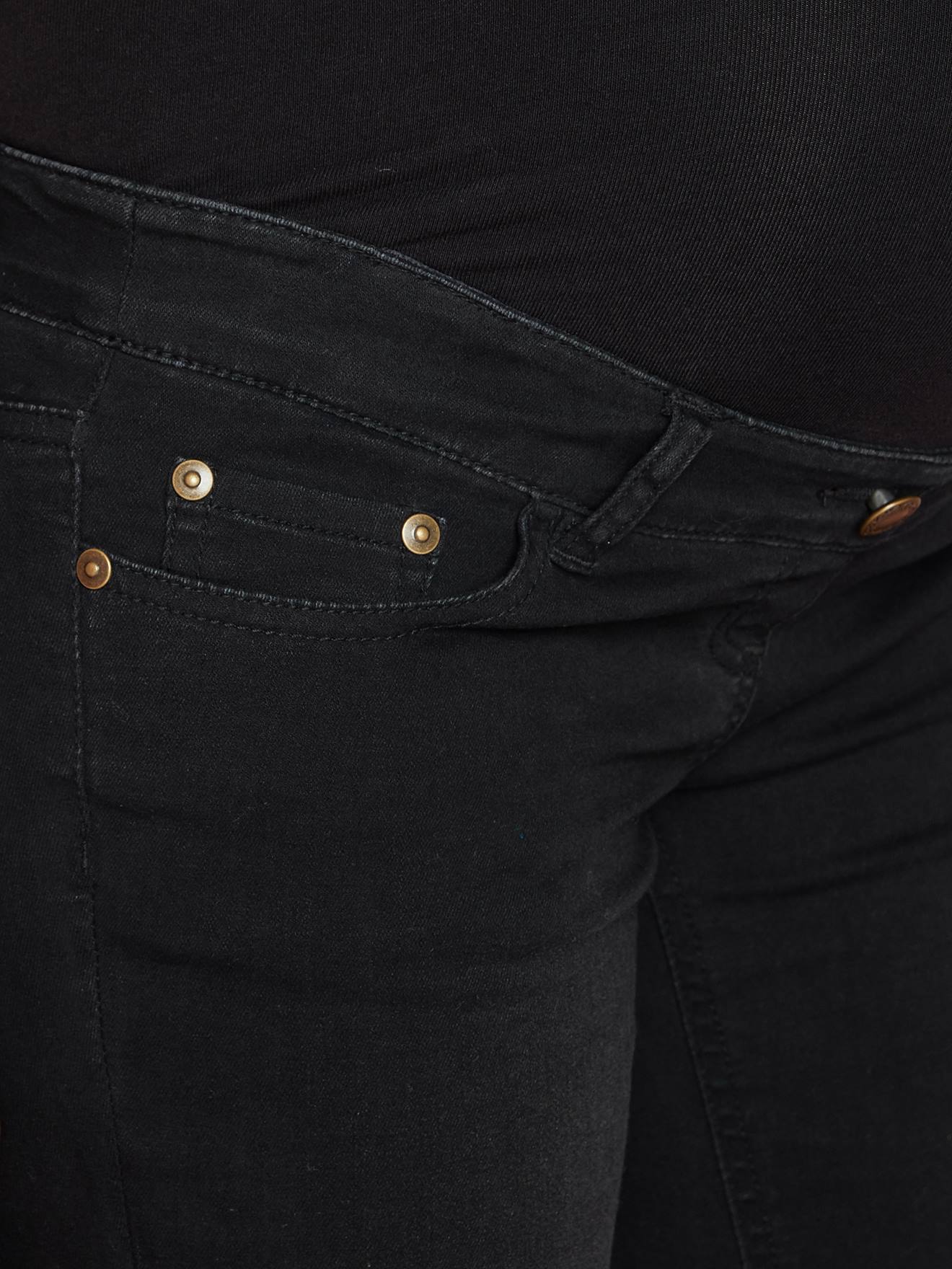 Jean slim stretch de grossesse entrejambe 85 denim black