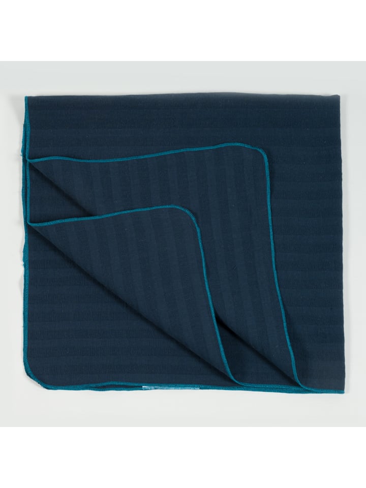 SlumberOrganix Bio Musselin Tücher 3er-Pack in Dunkelblau günstig kaufen 75x75 cm