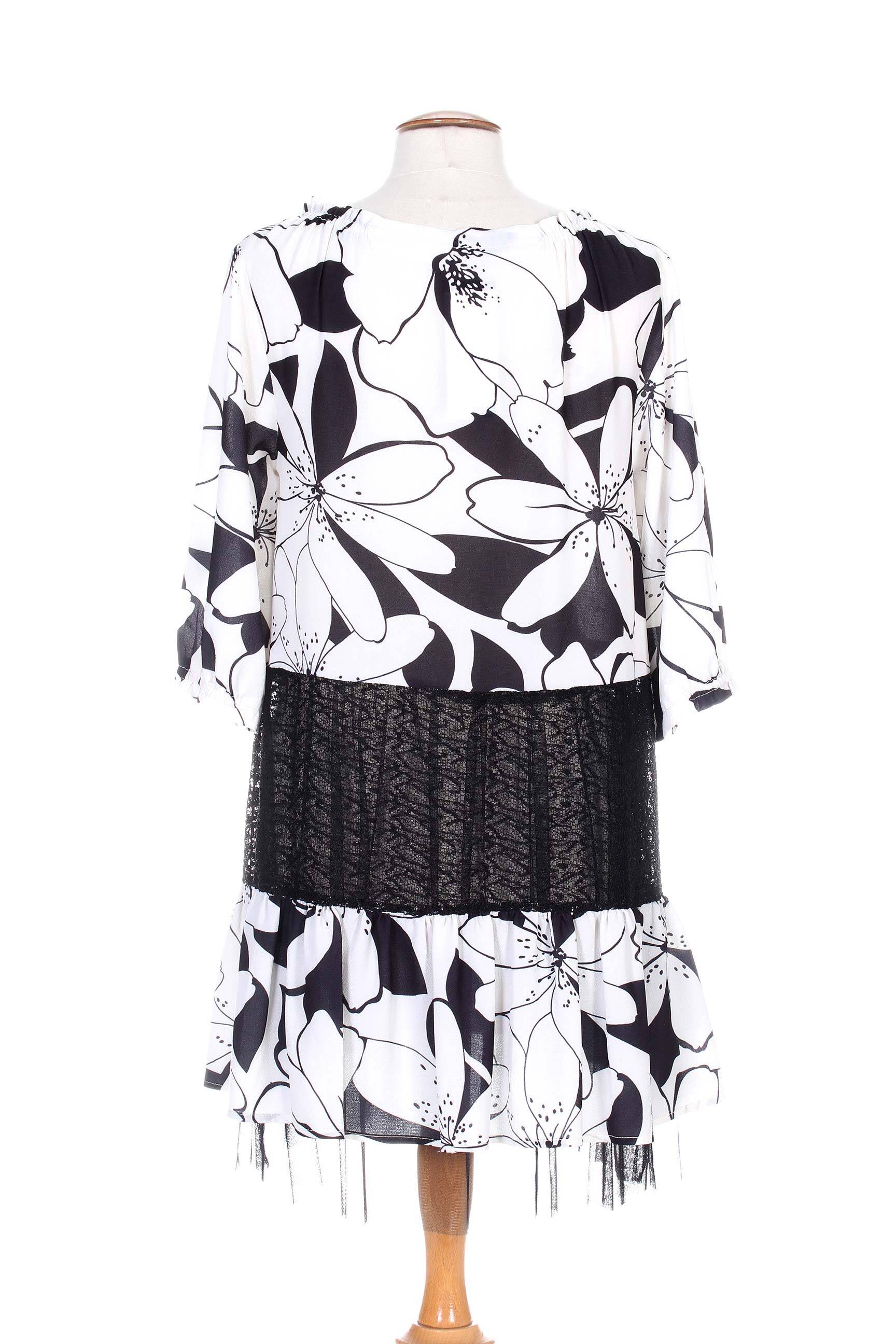 G Oze Tuniquemanchelongue Femme couleur noir