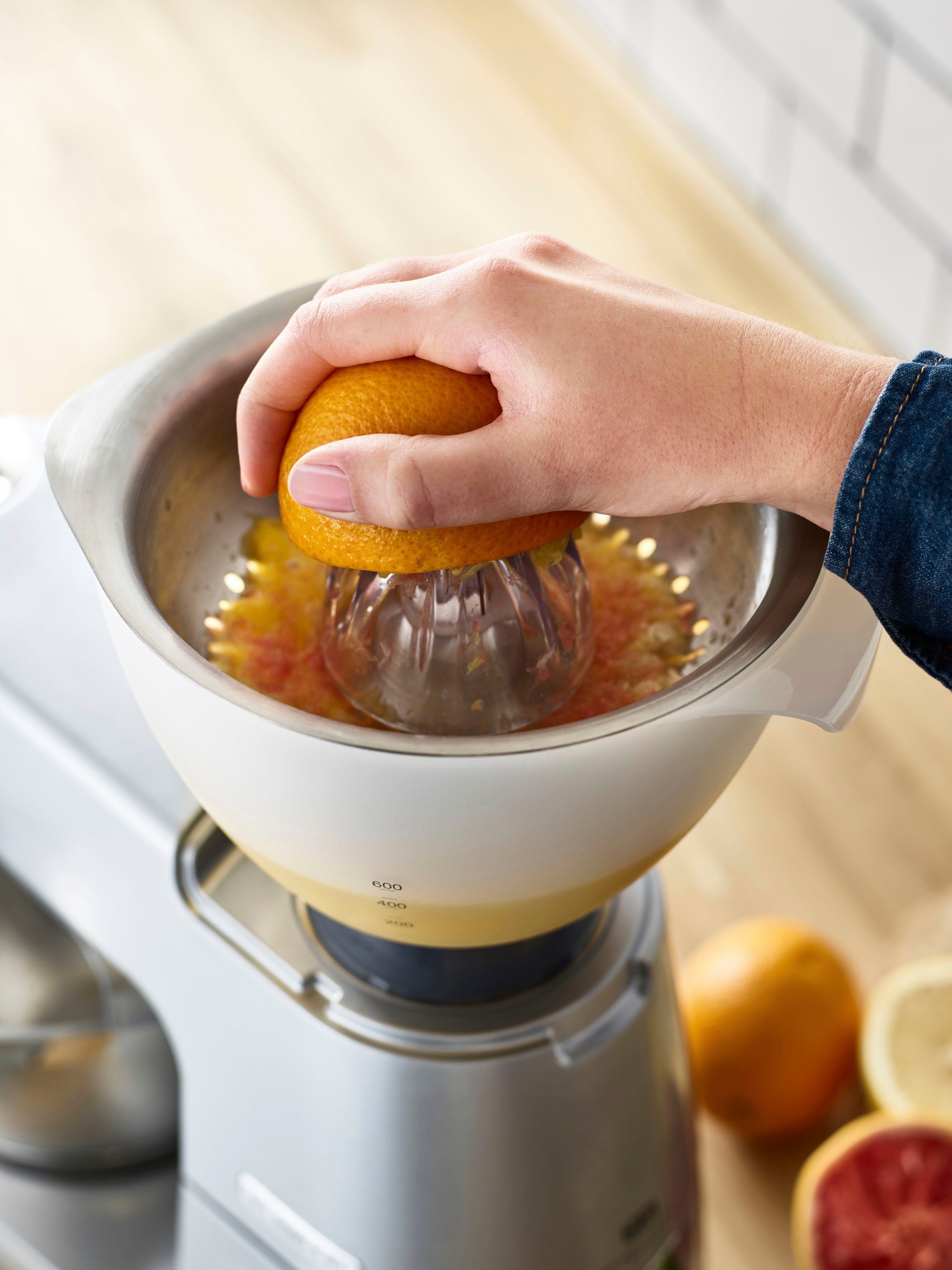 KENWOOD Küchenmaschine Titanium Chef Baker XL KVL85.704SI, 1200 W, 7 l Schüssel, inkl. umfangreiches Zubehör, mit integrierter EasyWeigh Waage