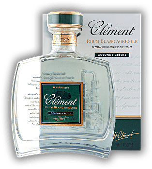 Clement Rhum Agricole Blanc Colonne Creole 49,6% Clement Rhum Agricole Blanc Colonne Creole 49,6% Eleganter weißer Rum. 0,7	 Liter - Vol 49,6%