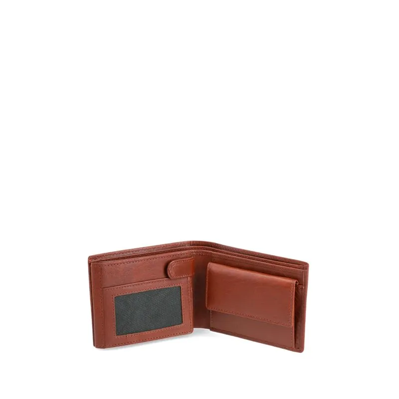 Jost MALMÖ Portemonnaie Querformat - cognac
