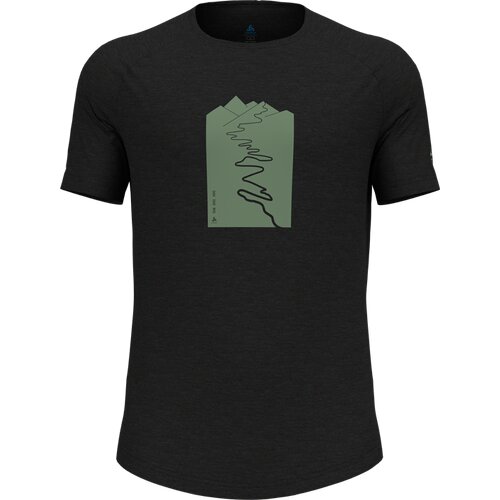HERREN SHIRT T-SHIRT CREW NECK S/S ASCENT P