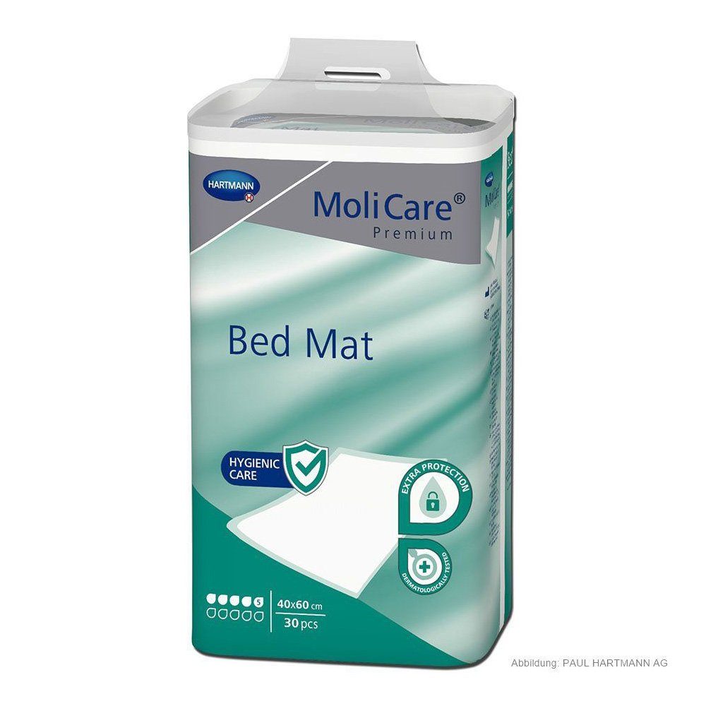 Molicare Inkontinenzslip Premium Bed Mat 5 Tropfen 40x60 cm, 30 St
