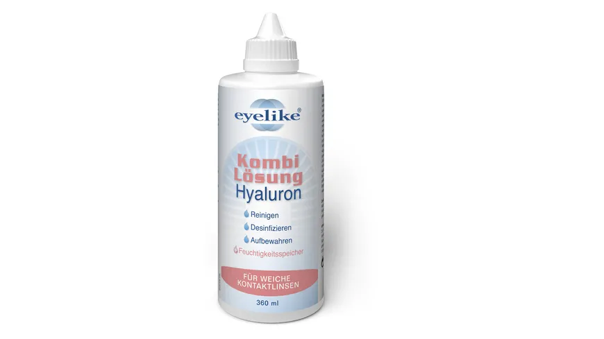 eyelike Kombi Lösung Hyaluron 360 ml