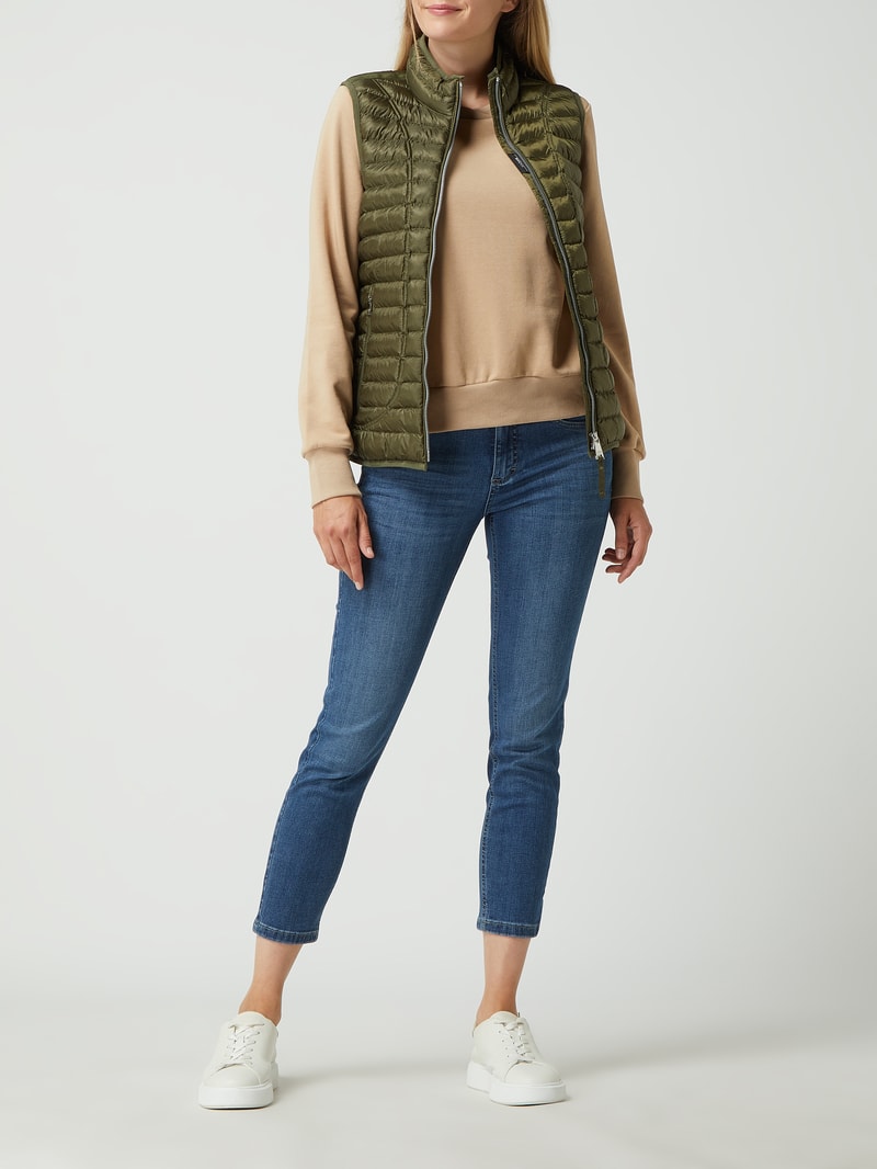 Slim Fit Jeans mit Stretch-Anteil Modell 'Ornella' in blau