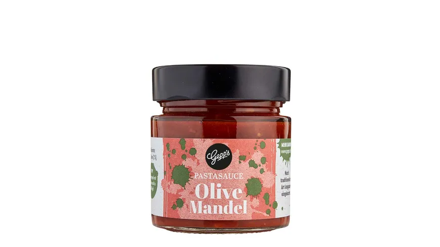 Gepp's Pastasauce Oliven Mandeln 250 g