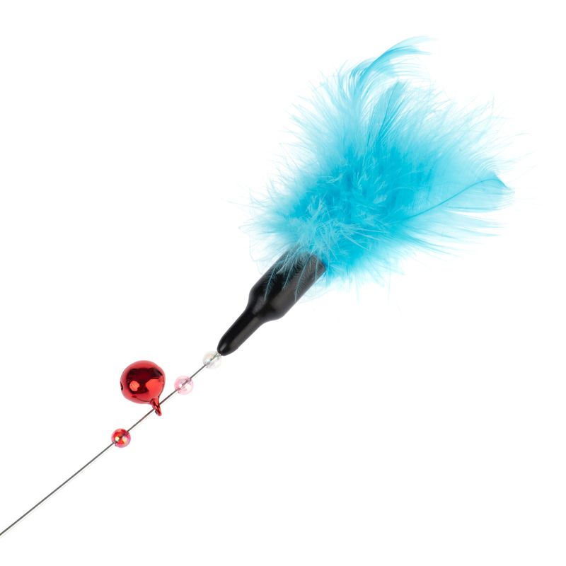 TIAKI Katzenangel Blue mit Federn zu TOP-Preisen