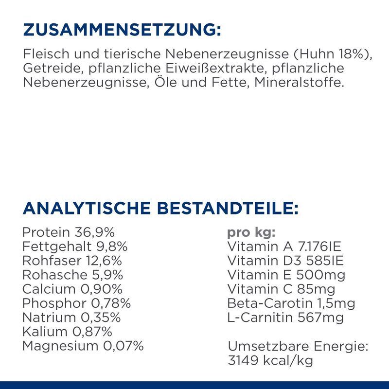 Hill's Übergewicht Hill's Prescription Diet Weight Loss r/d mit Huhn 1,5 kg