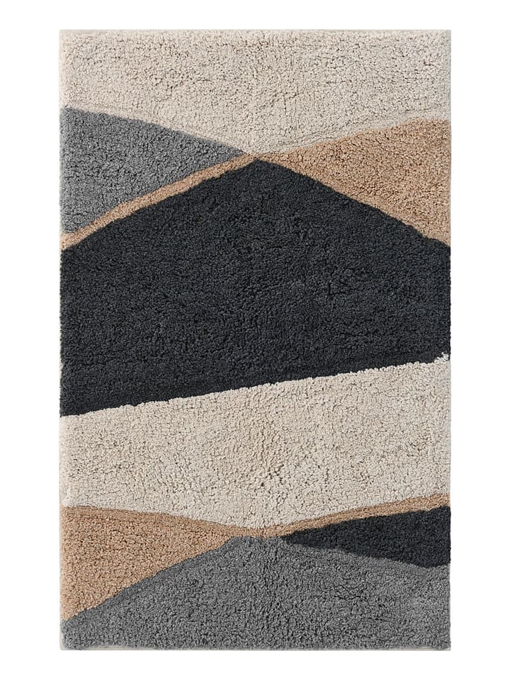 Ellos Home Badematte ''Wave'' in Beige/ Grau günstig kaufen