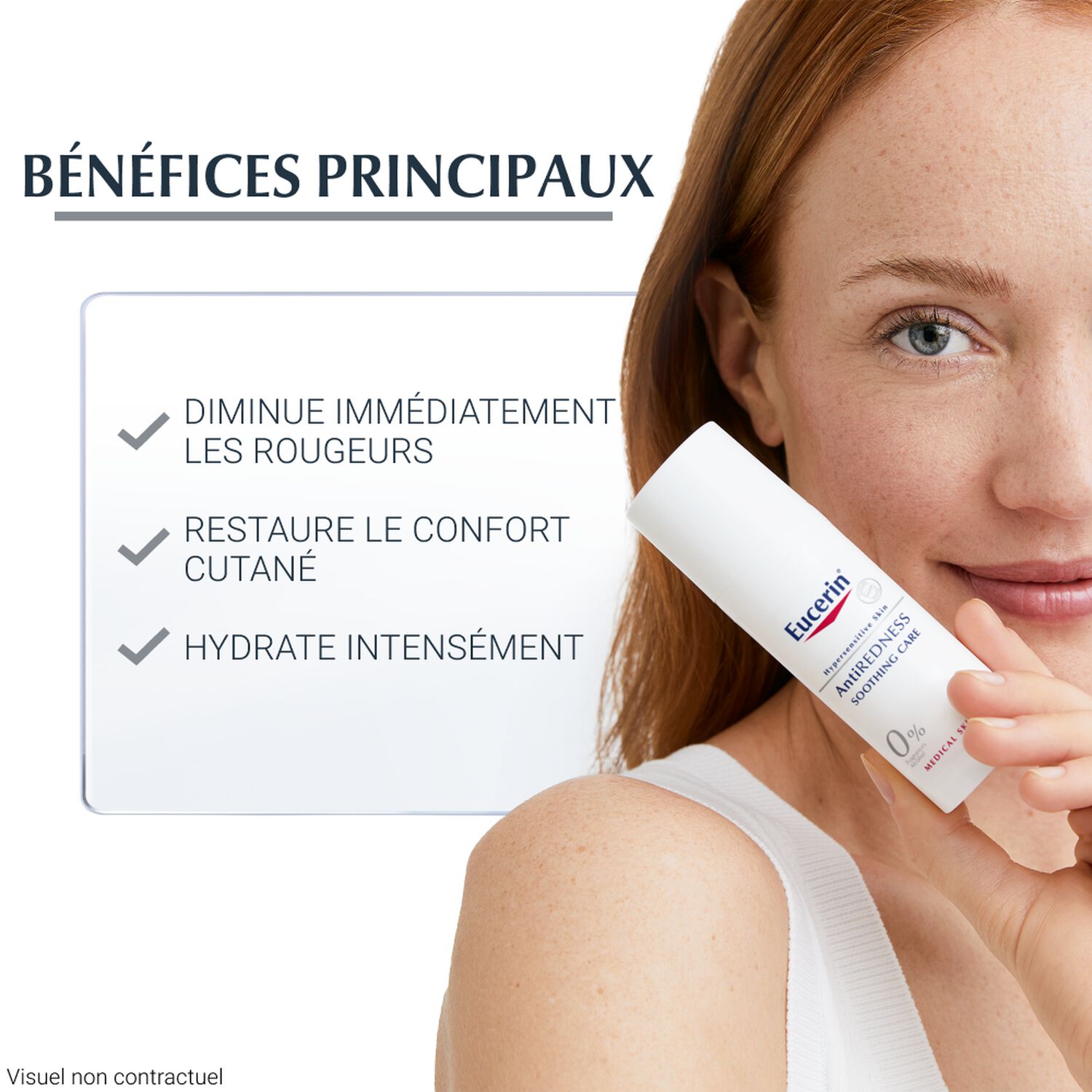 Eucerin Anti-Rougeurs Soin Jour & Nuit Apaisant - Peaux Hypersensibles