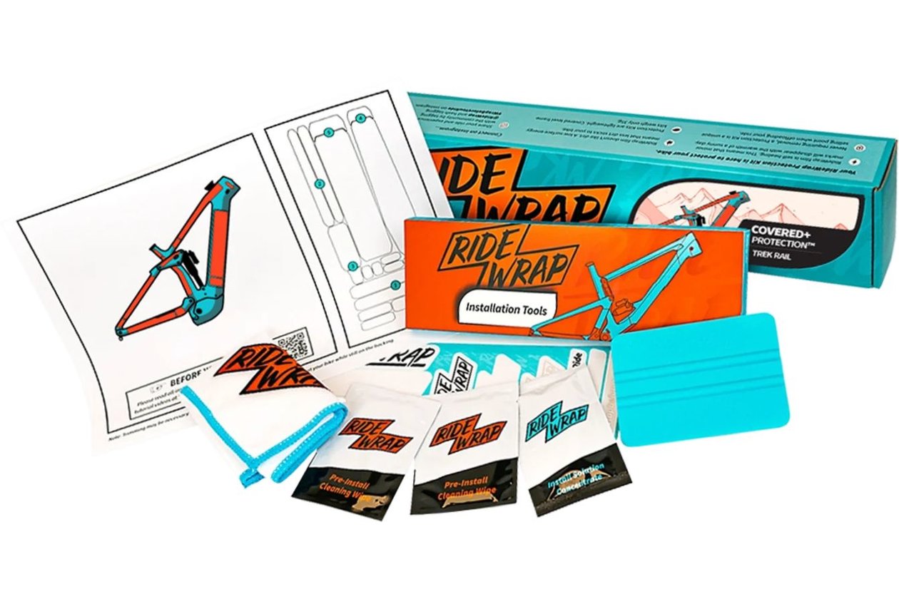 Ridewrap Trek Rail 2022 Covered Frame Protection Kit