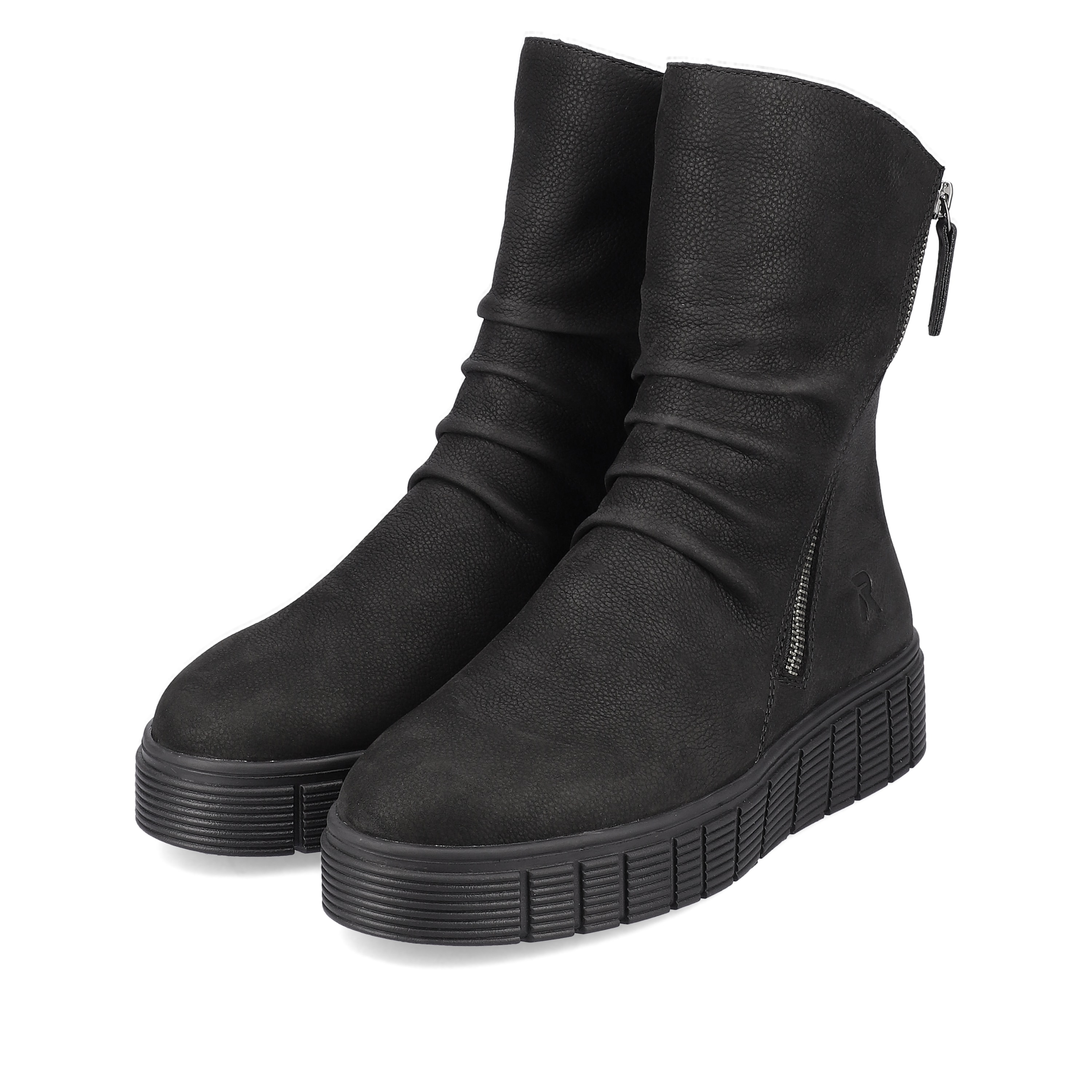 Rieker Damen Kurzstiefel deep black