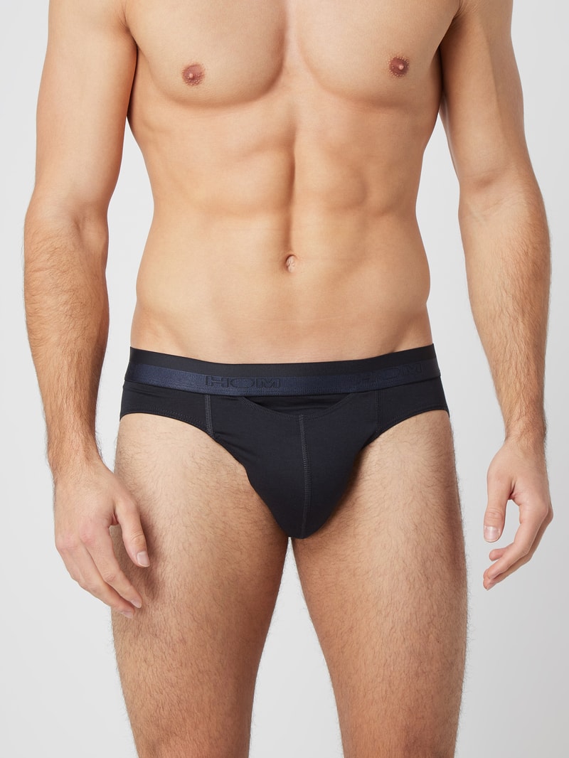 Slip mit Stretch-Anteil in dunkelblau
