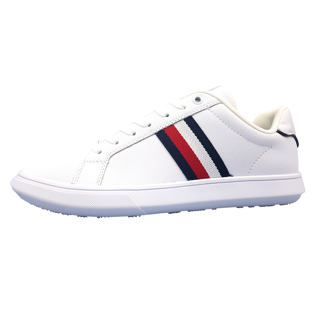 Tommy Hilfiger leather sneaker FM0FM04732 Weiß YBS white