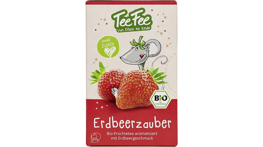 TeeFee Früchtetee Bio Erdbeerzauber 30 g