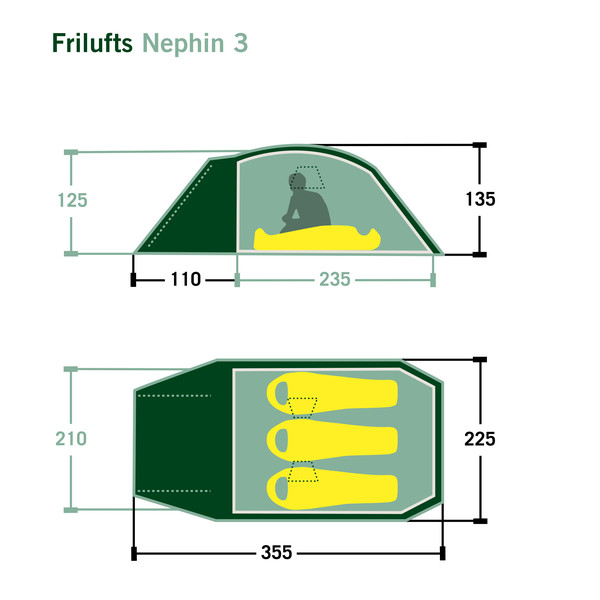 NEPHIN 3 - Kuppelzelt