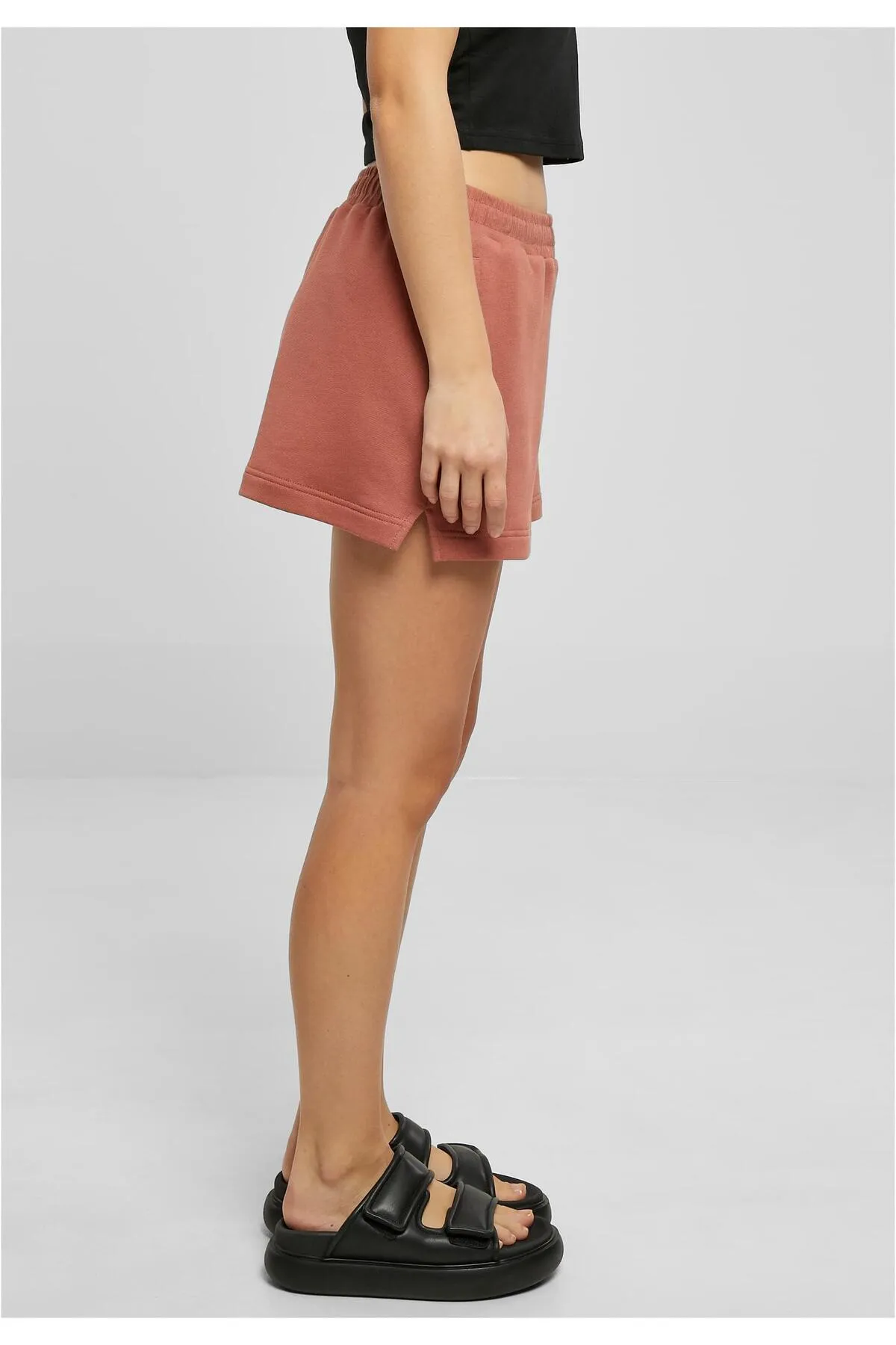 Urban Classics  Kurze Sporthose - Orange - Mittlerer Bund