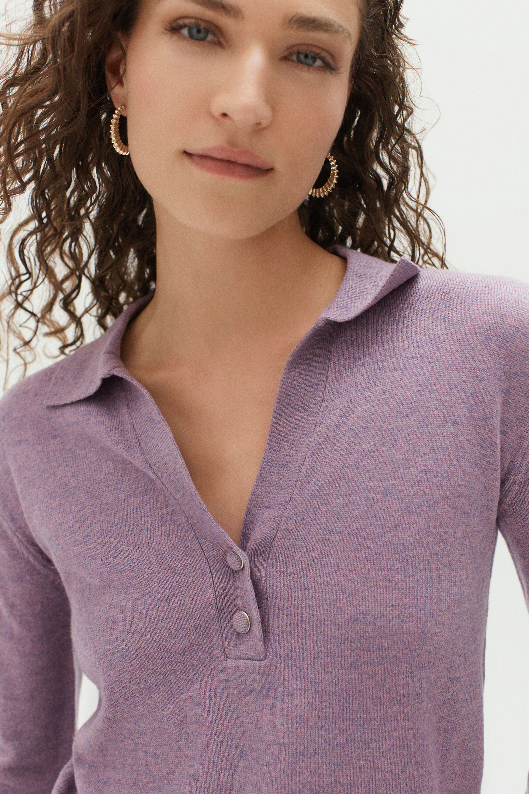 pull alisa violet femme