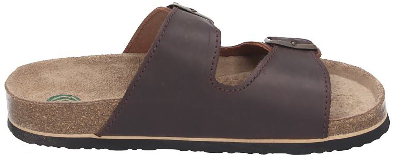 Dr. Brinkmann Pantoletten Pantolette aus echtem Fettleder