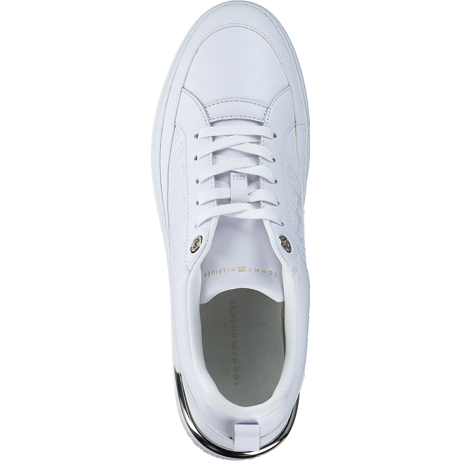 Tommy Hilfiger FW0FW07808, Schnürschuhe, Damen, Weiß