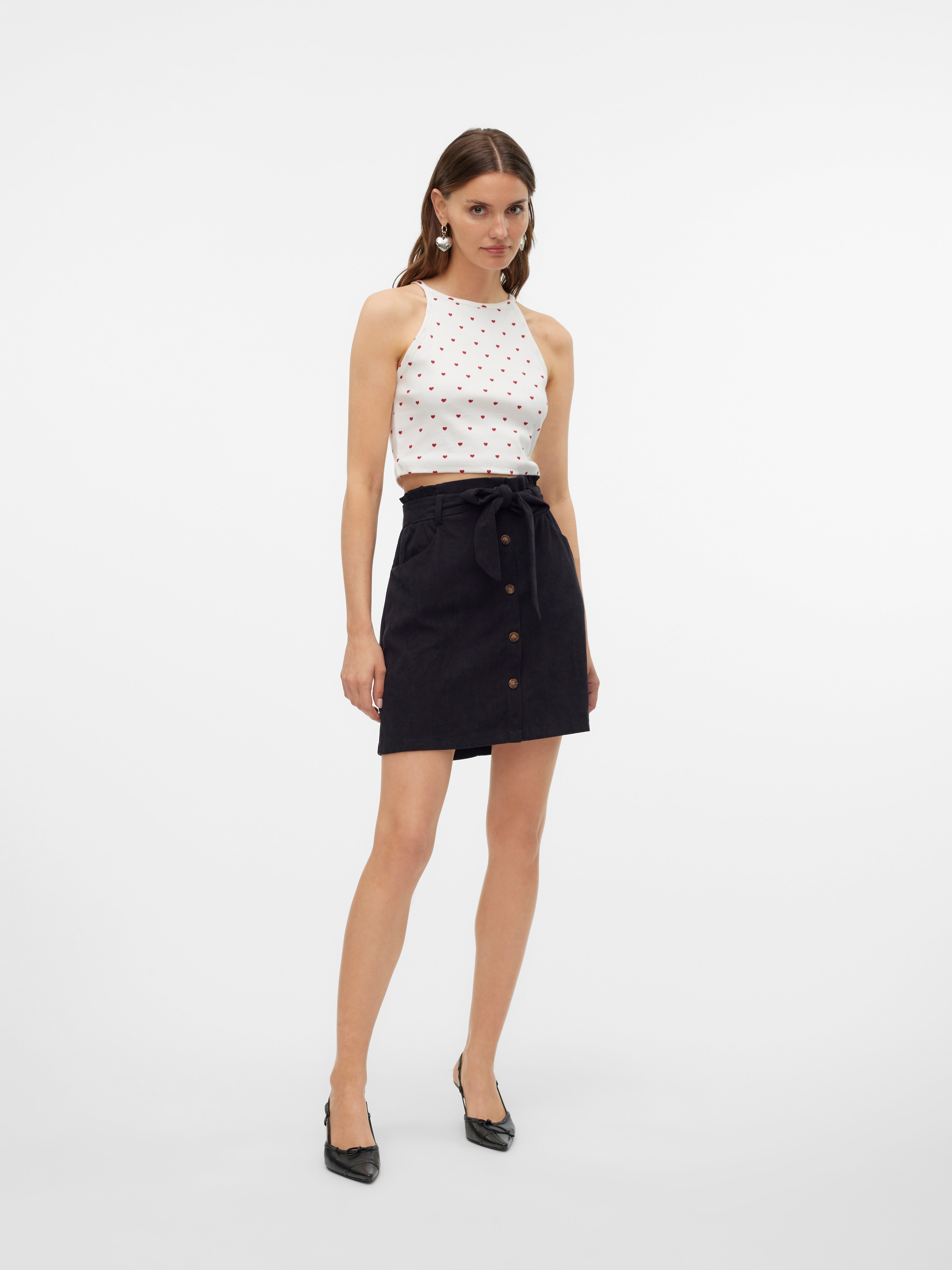 VMVILJA Hohe Taille Kurzer Rock