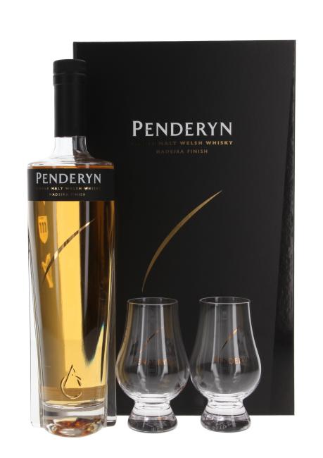 Penderyn Madeira Finish with 2 glasses 0,7 l·46 % vol