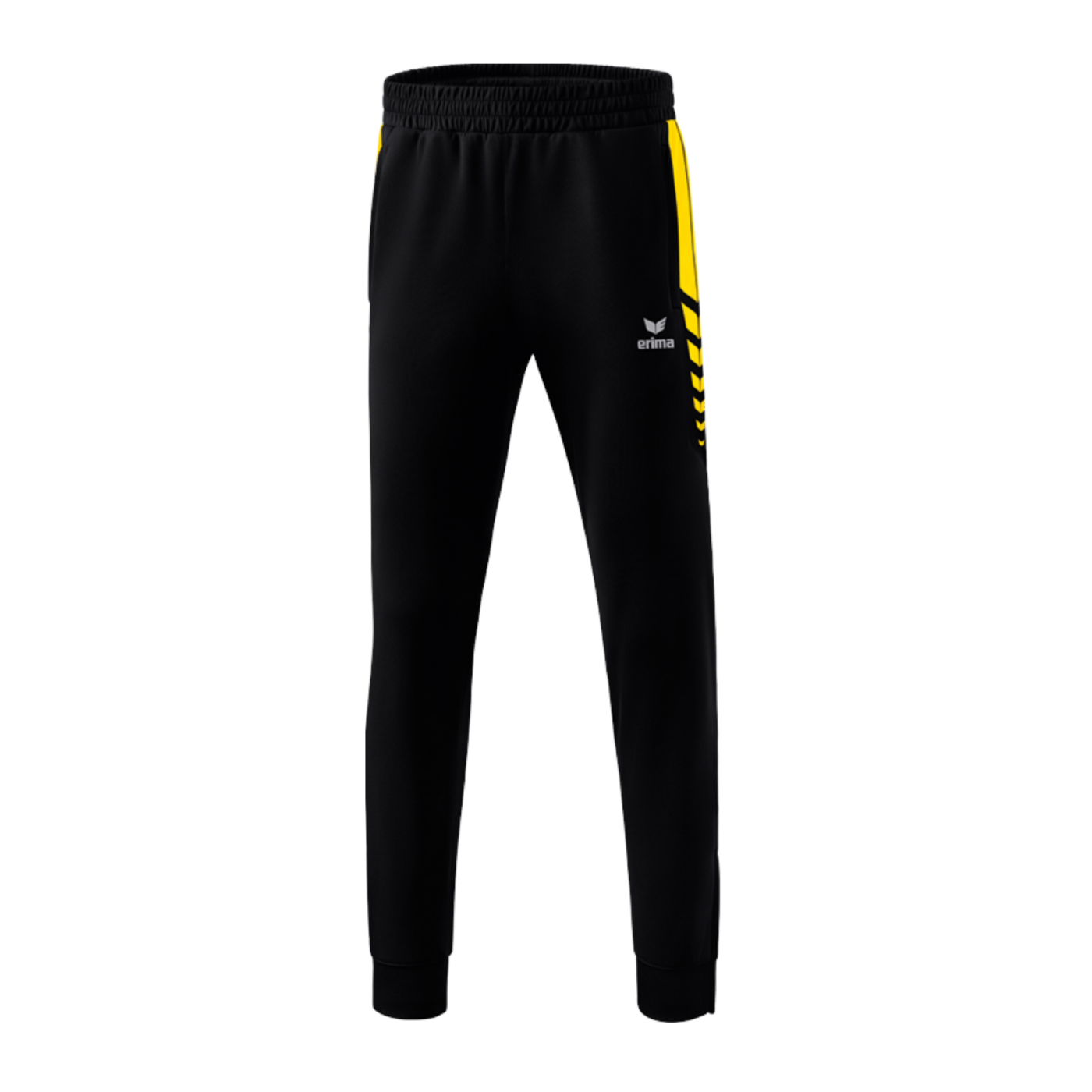 Erima SIX WINGS Trainingshose Schwarz Gelb
