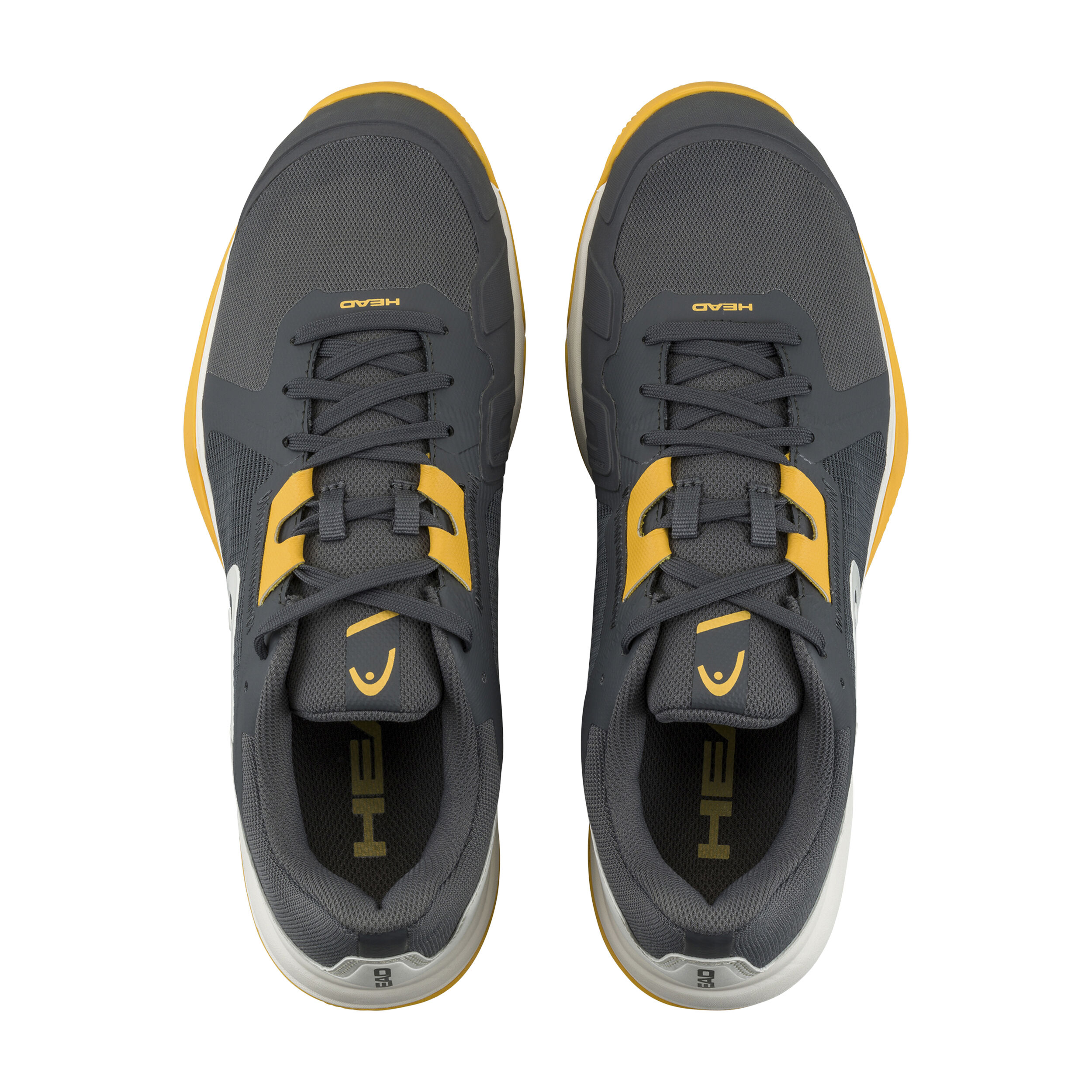 Sprint Team 3.5 Sandplatzschuh Herren - Dunkelgrau, Gelb