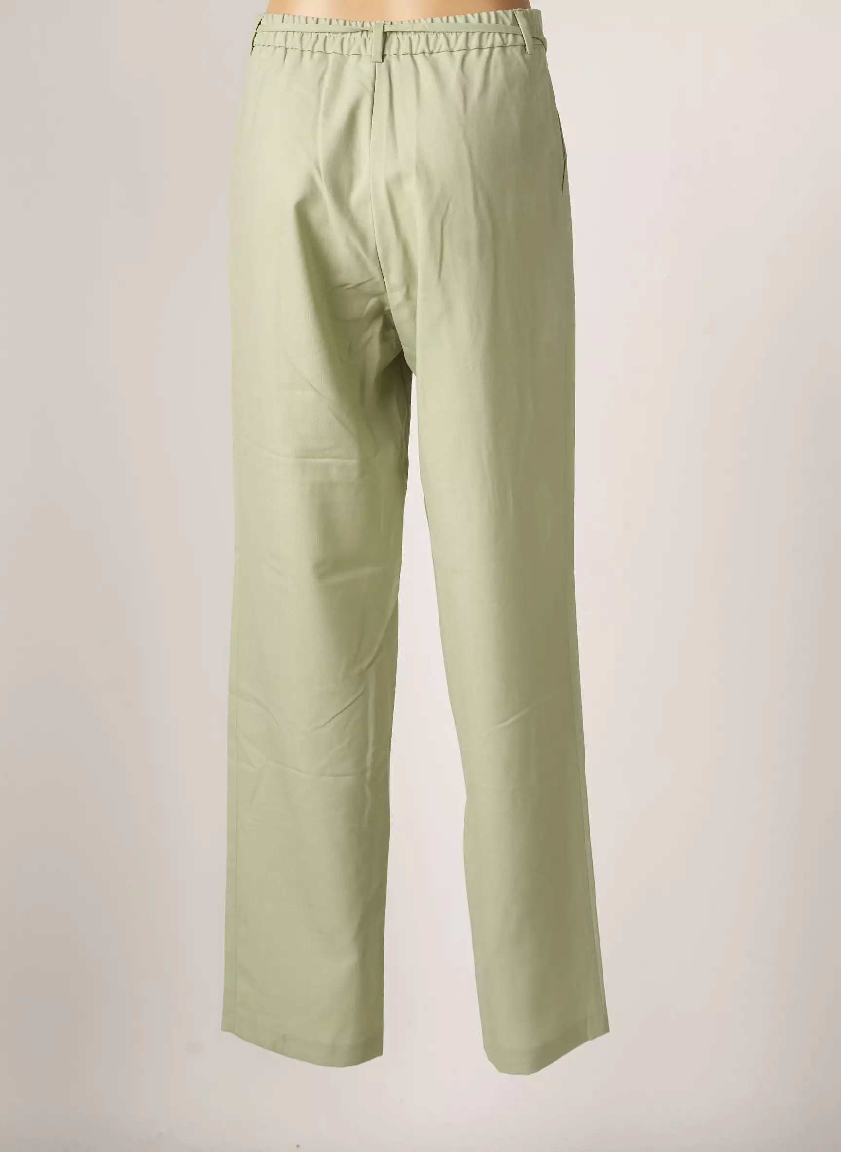 Roseanna Pantalons Droits Femme couleur vert