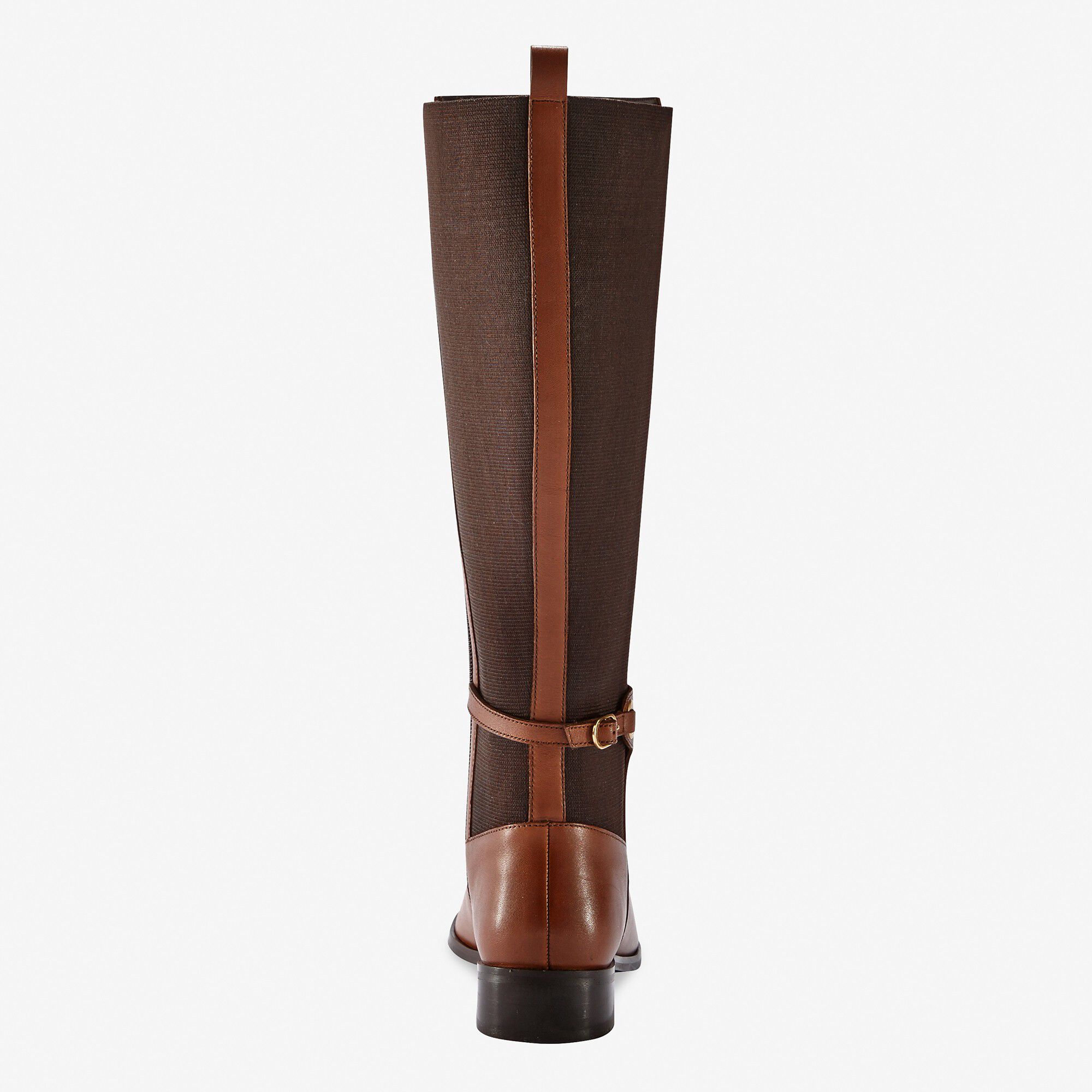 Bottes cavalières en cuir, spécial larges mollets