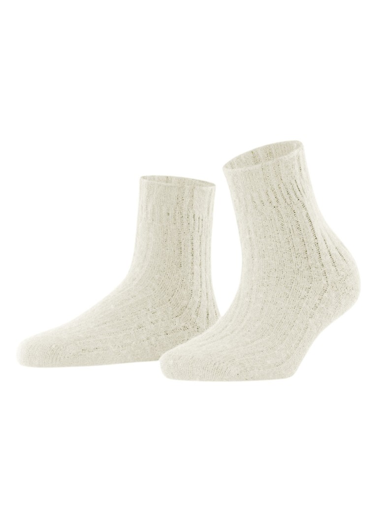Falke Bedsock Rib zeķes no vilnas maisījuma