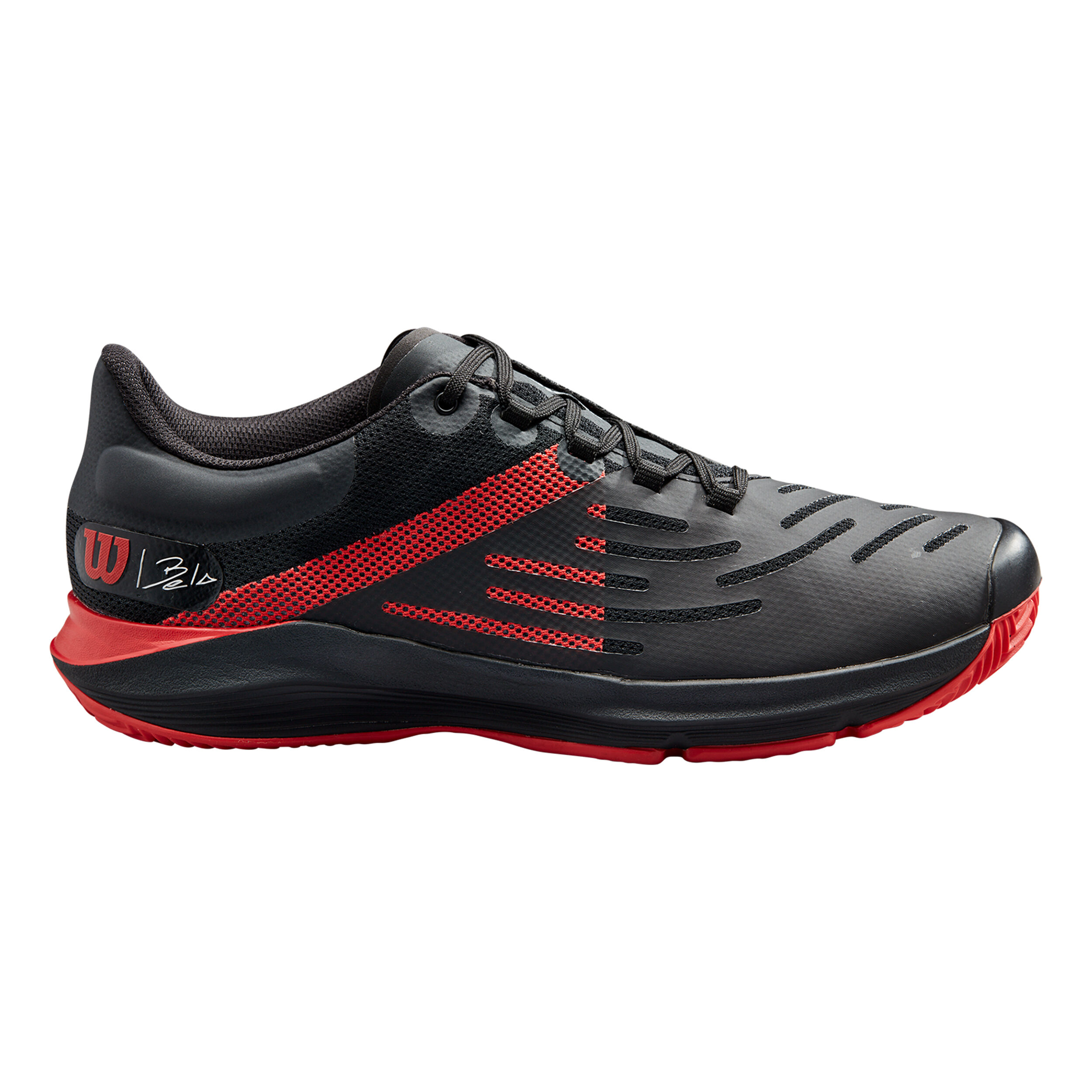 Kaos Bela Padelschuh Damen - Schwarz, Rot