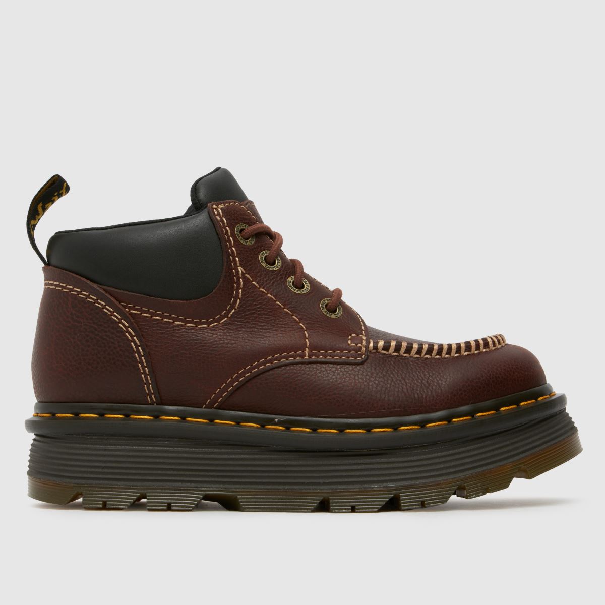 Dr. Martens Zebzag 4-szemű csizma barna színben