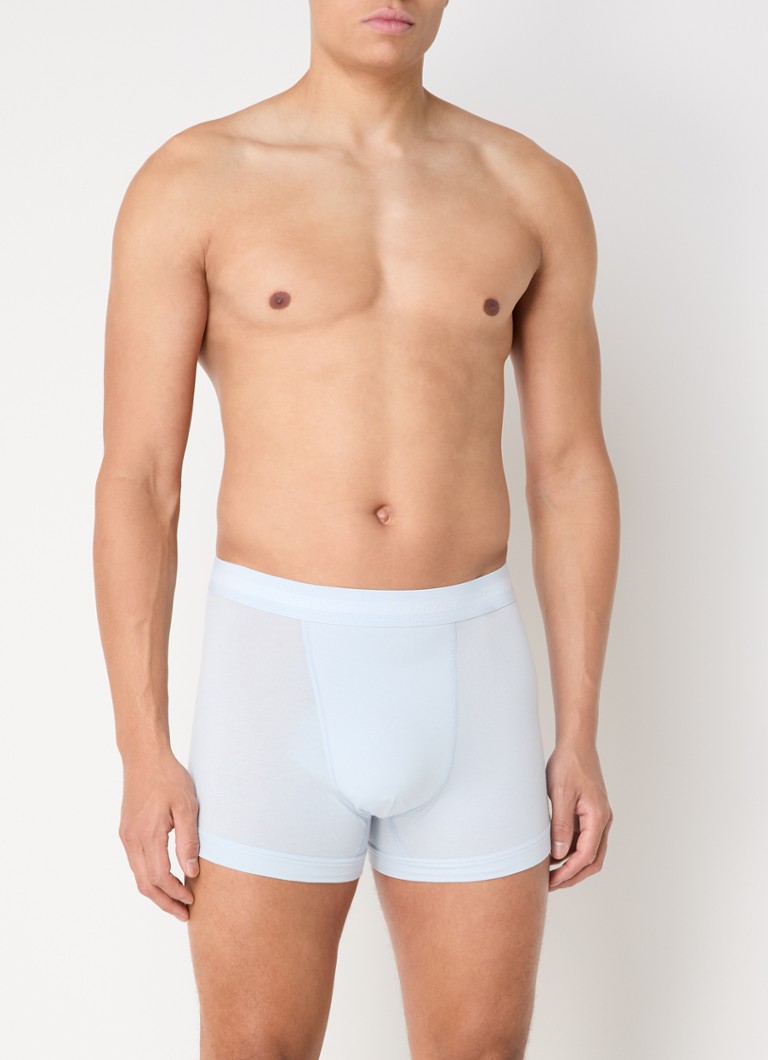 Calvin Klein Cotton Stretch boxer shorts with logo waistband in a 5-pack