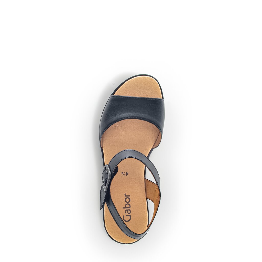 Gabor fashion Keilsandalette schwarz