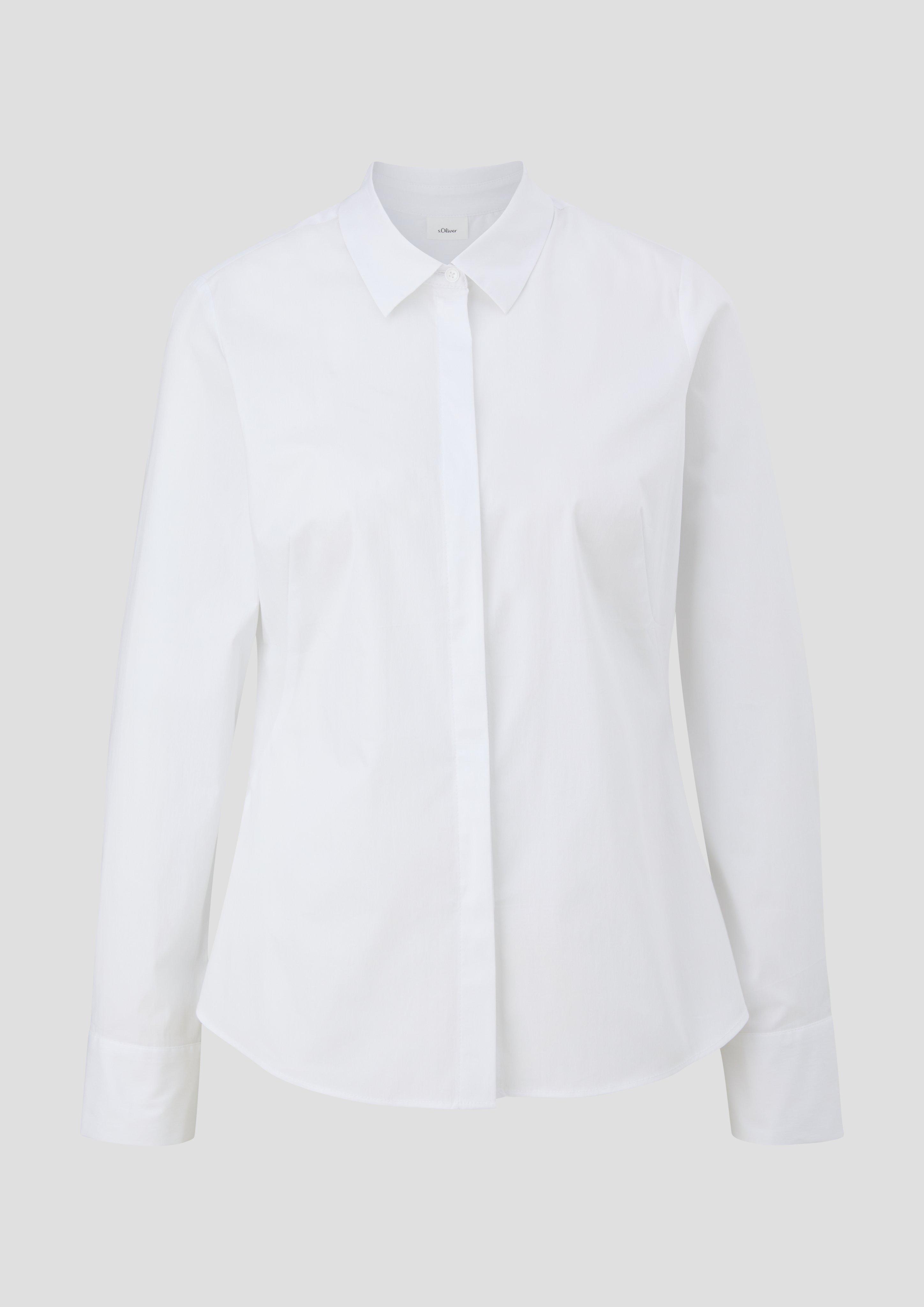 Bluse mit Ziernähten  2135535-0100