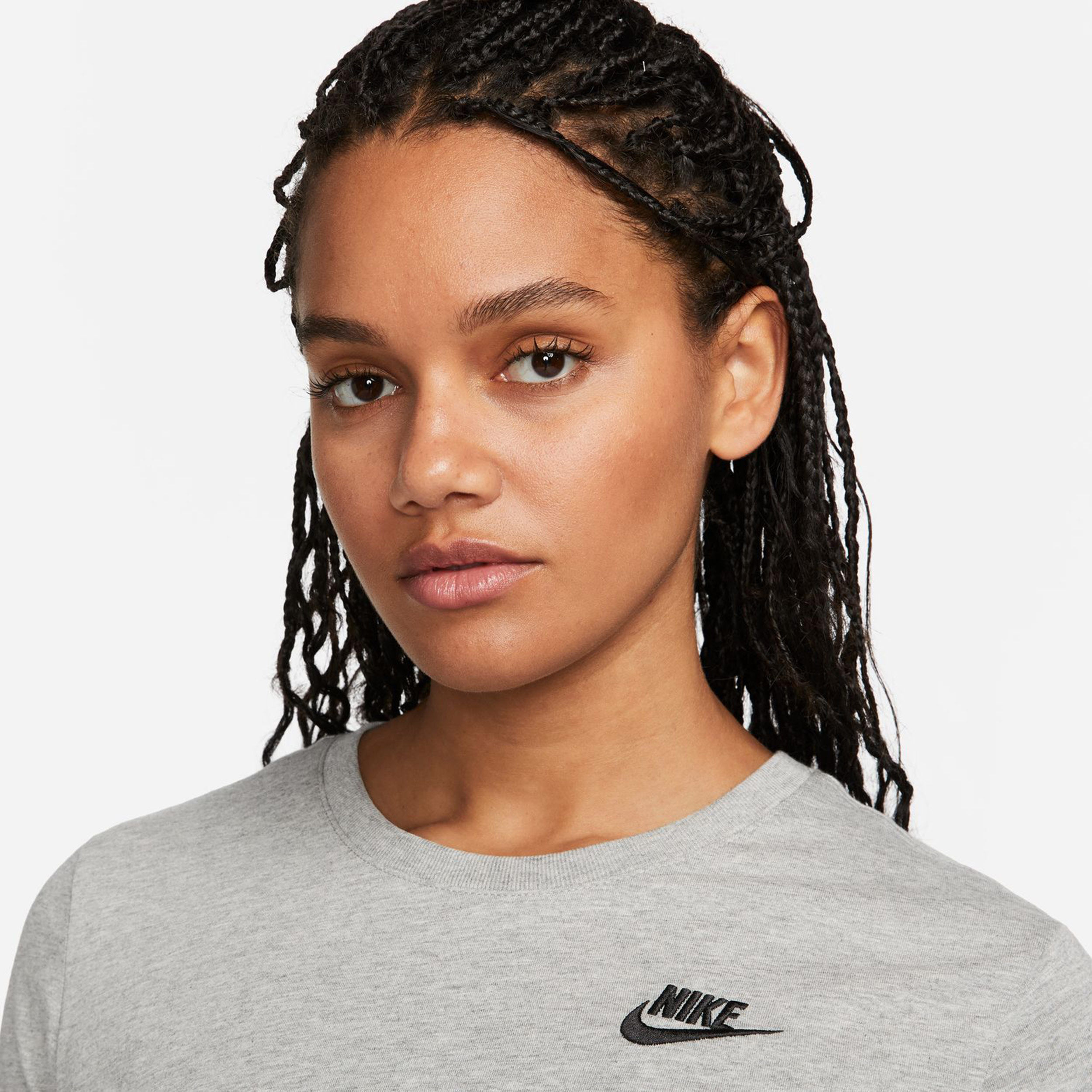 Club T-Shirt Damen - Hellgrau