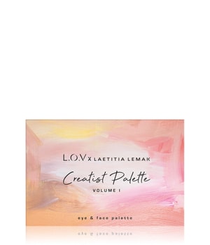 L.O.V L.O.V x LAETITIA LEMAK CREATIST PALETTE Volume I eye & face palette Make-up Palette-19 g