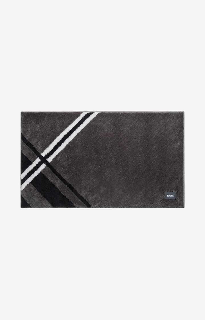 Badteppich JOOP! CHECKS in Kiesel, 70 x 120 cm