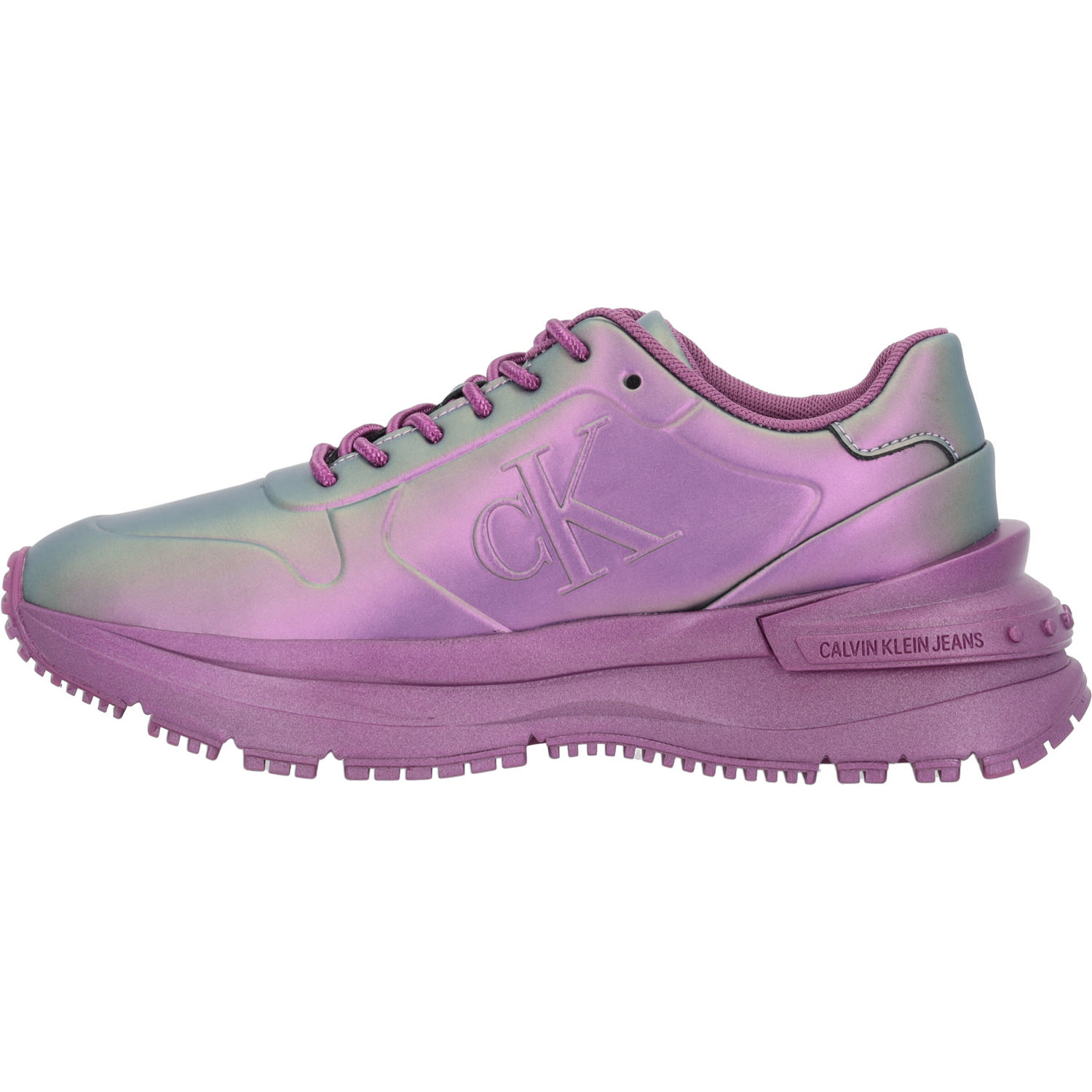 Calvin Klein YW0YW01129, Schnürschuhe, Damen, Pink Lila