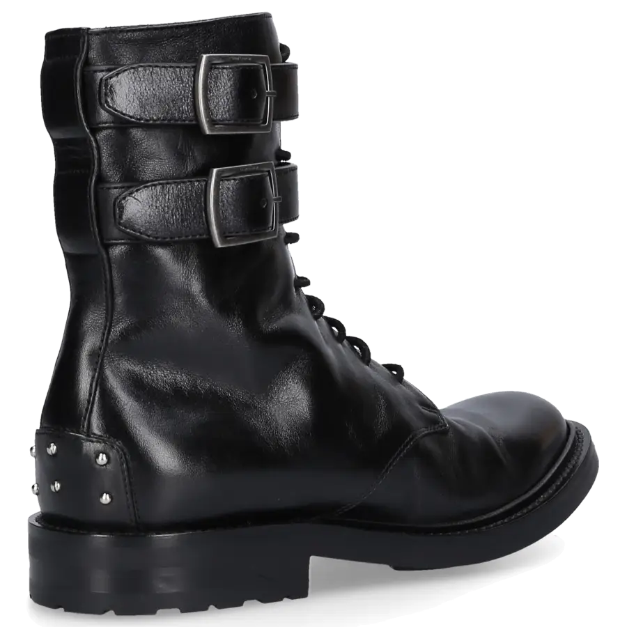 Saint Laurent - Stiefeletten ARMY 20 Kalbsleder - schwarz