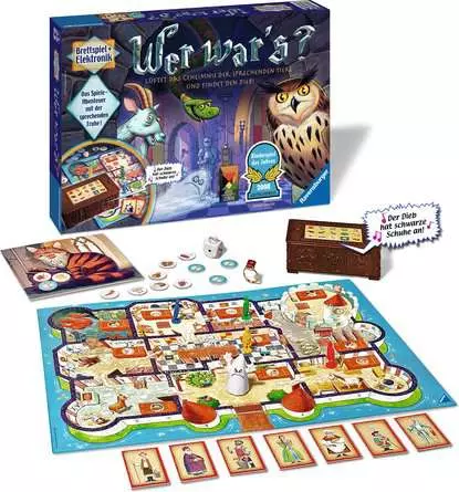 Wer war's? - Kinderspiel ab 6 Jahren