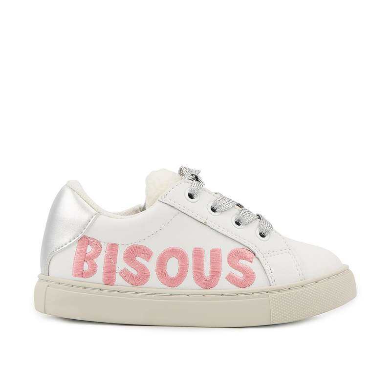 Baskets en cuir Mini Simone bisous câlin