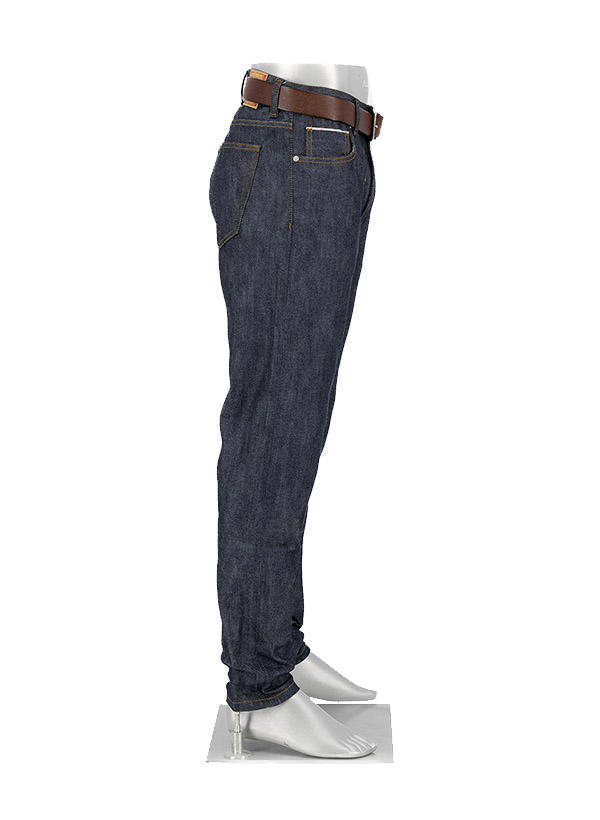 Alberto, Jeans Jive, Wide Fit, Baumwoll-Stretch, navy