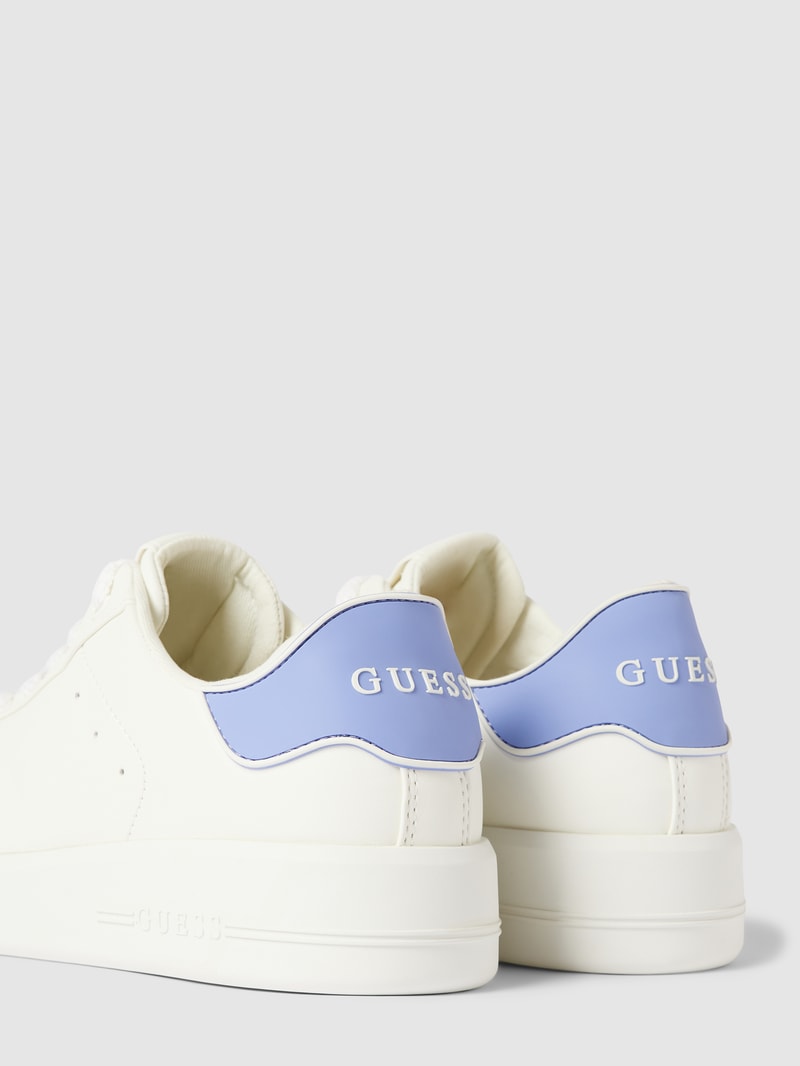 Sneaker mit Label-Details Modell 'ROCKIES' in weiß