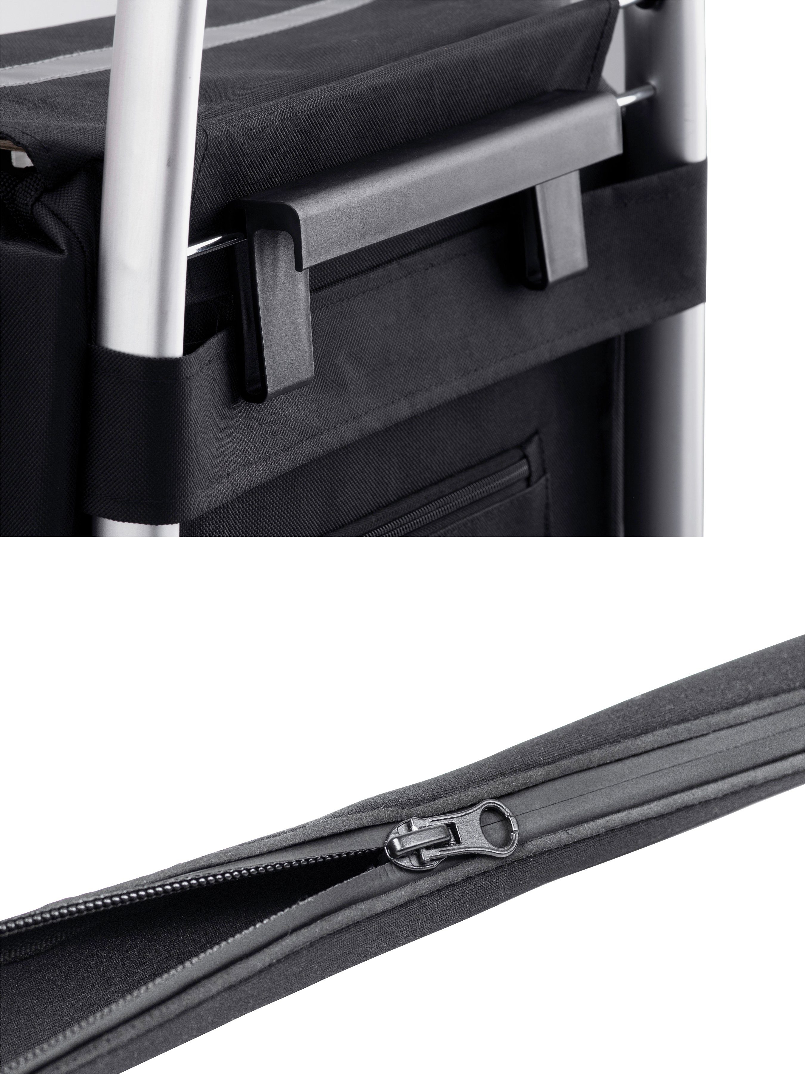 meister Einkaufstrolley 2 in 1, 59 l, mit Kühltasche