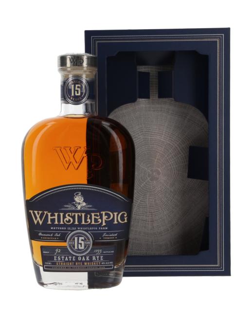 WhistlePig Estate Oak Rye 0,7 l·46 % vol