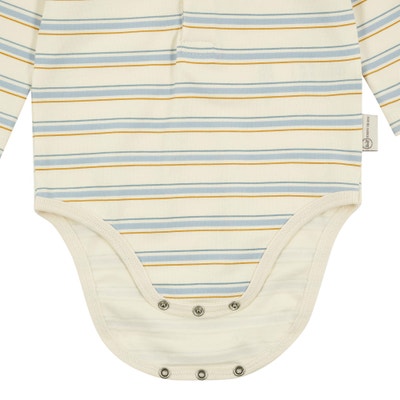 Body langarm, beige für Jungs