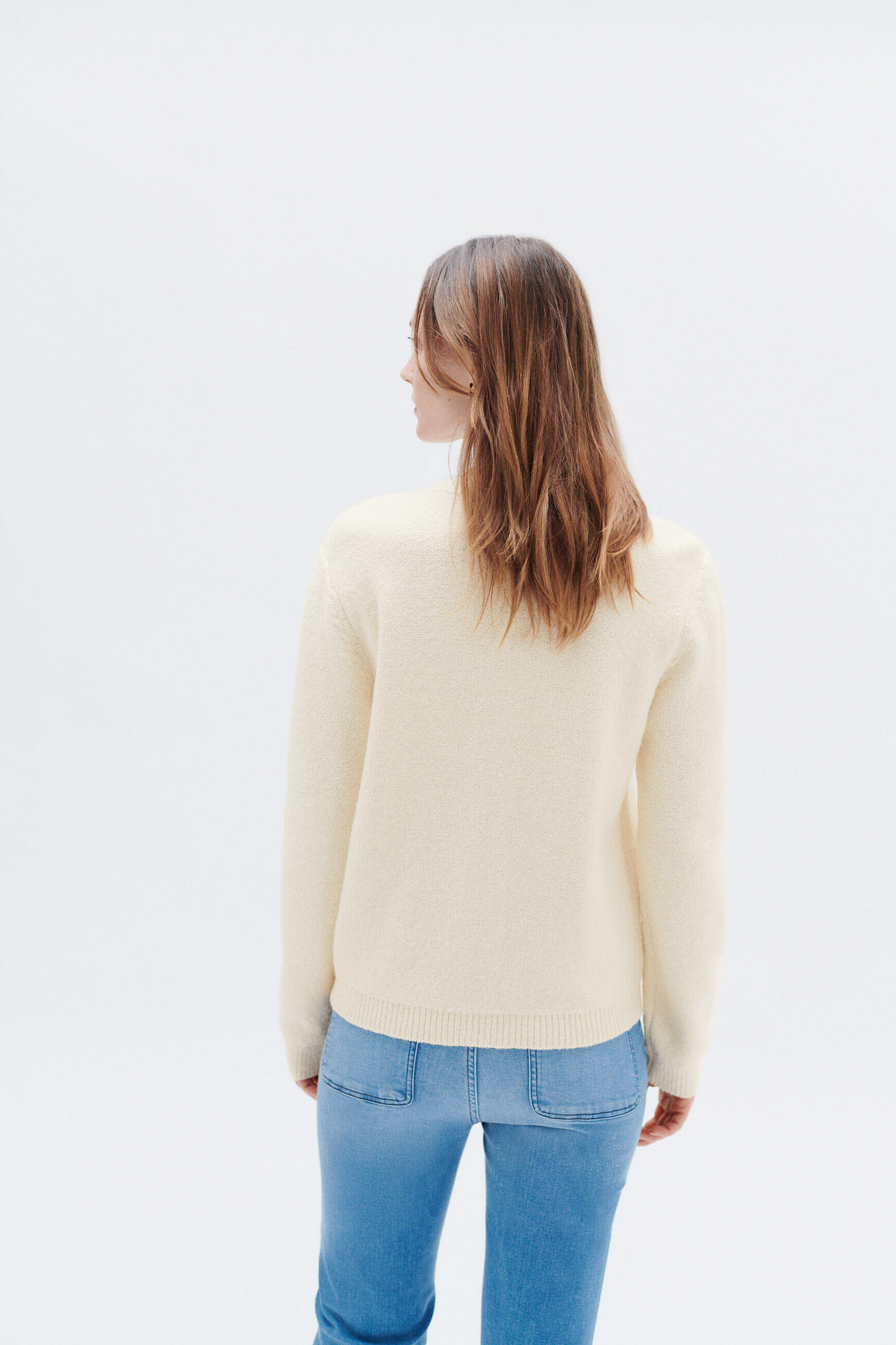 Veste maeva ecru femme